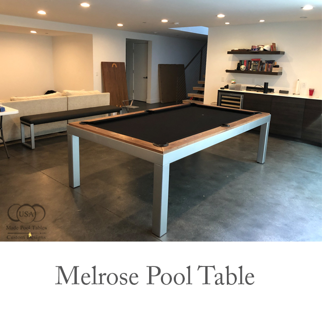 Melrose Contemporary Pool Table