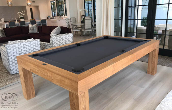 modern billiard table