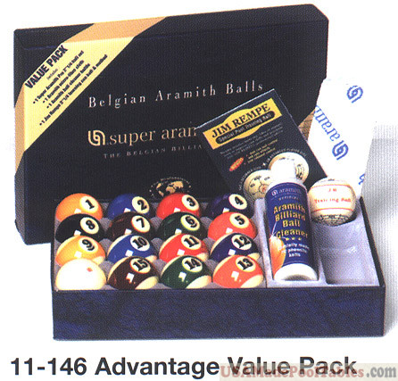 Aramith Advance Value Pack Ball Set