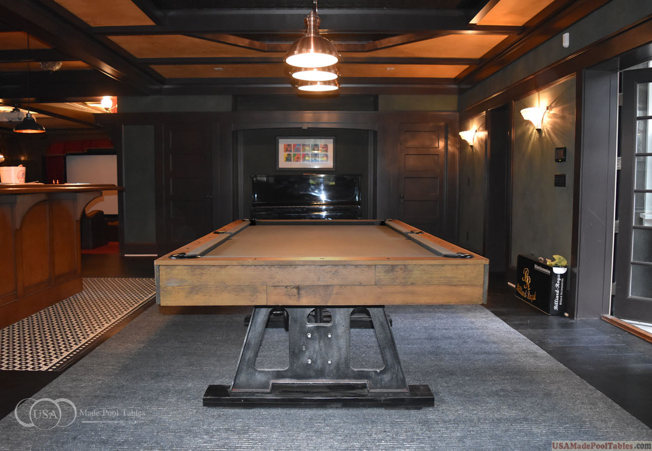 INDUSTRIAL POOL TABLES STEEL POOL TABLES METAL POOL TABLE CUSTOM