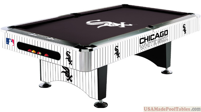 MLB Chicago White Sox Pool table : CHICAGO POOL TABLES : 