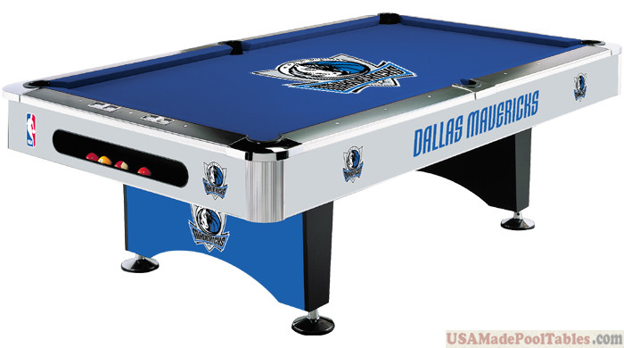 NBA Dallas Mavericks Pool table : DALLAS POOL TABLES