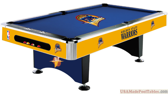 NBA Golden State Pool table