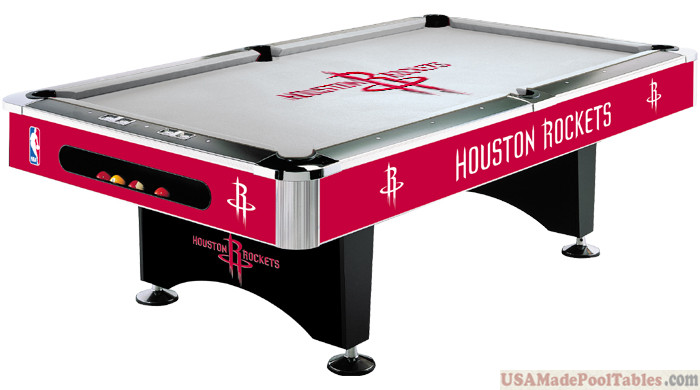 NBA Houston Rockets Pool table : HOUSTON POOL TABLES : 