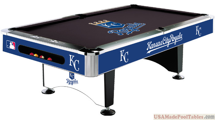 MLB Kansas City Royals Pool table