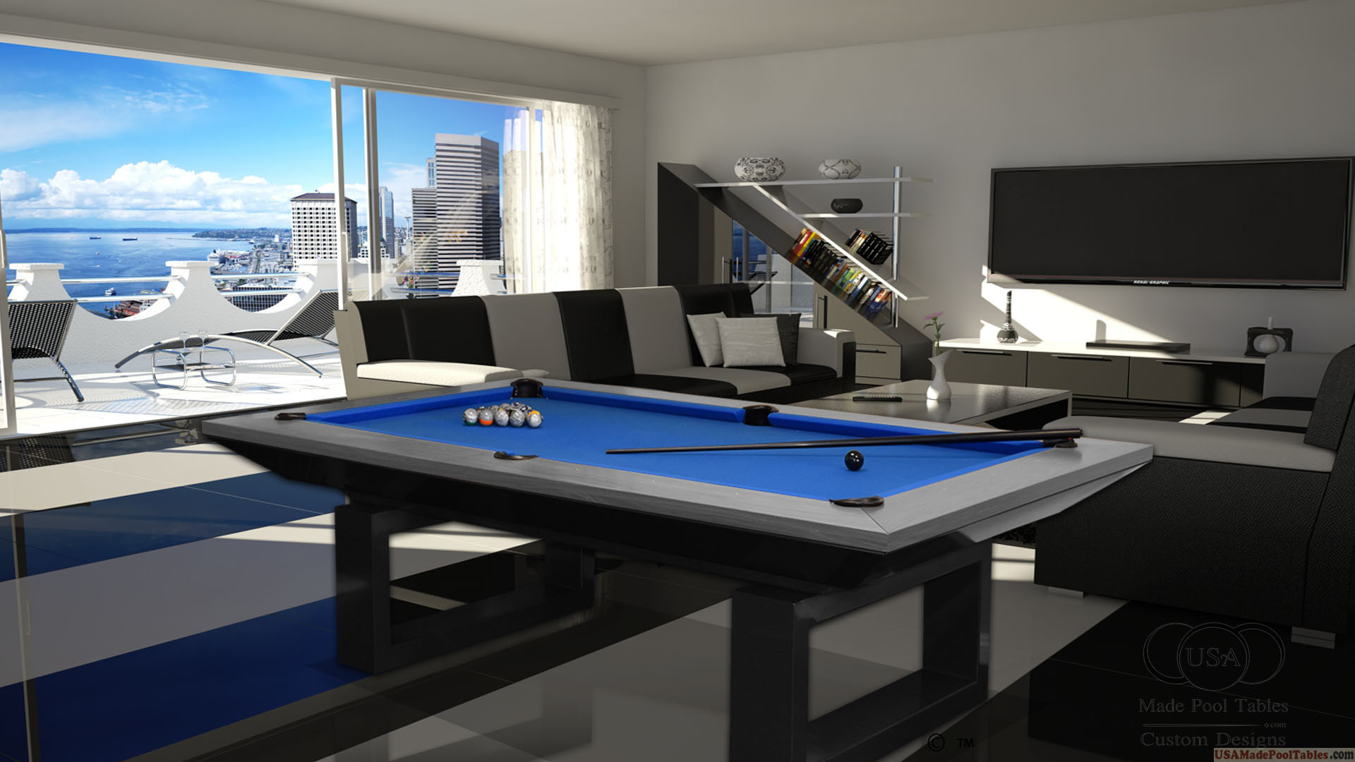 Luxury Modern Pool Tables