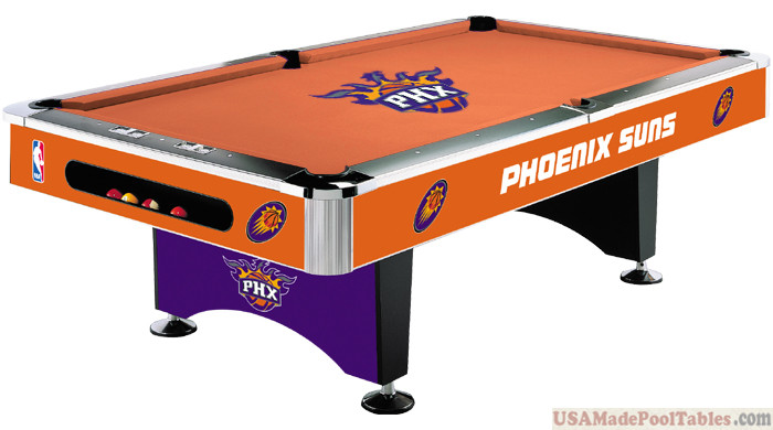 NBA Phoenix Suns Pool table