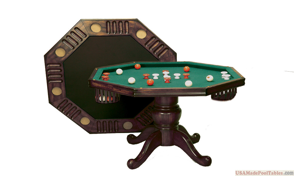 poker table mahogany