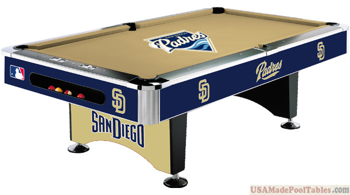MLB San Diego Padres Pool table