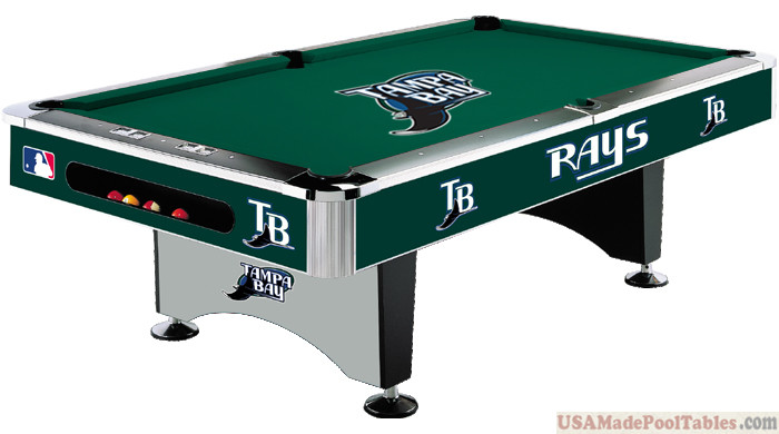 MLB Tampa Bay Rays Pool table