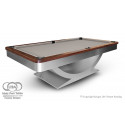 The Halo Contemporary Pool Table Brush Aluminium Made In USA