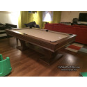 PENTHOUSE TRADITIONAL POOL TABLE  CHOCOLATE FINISH 